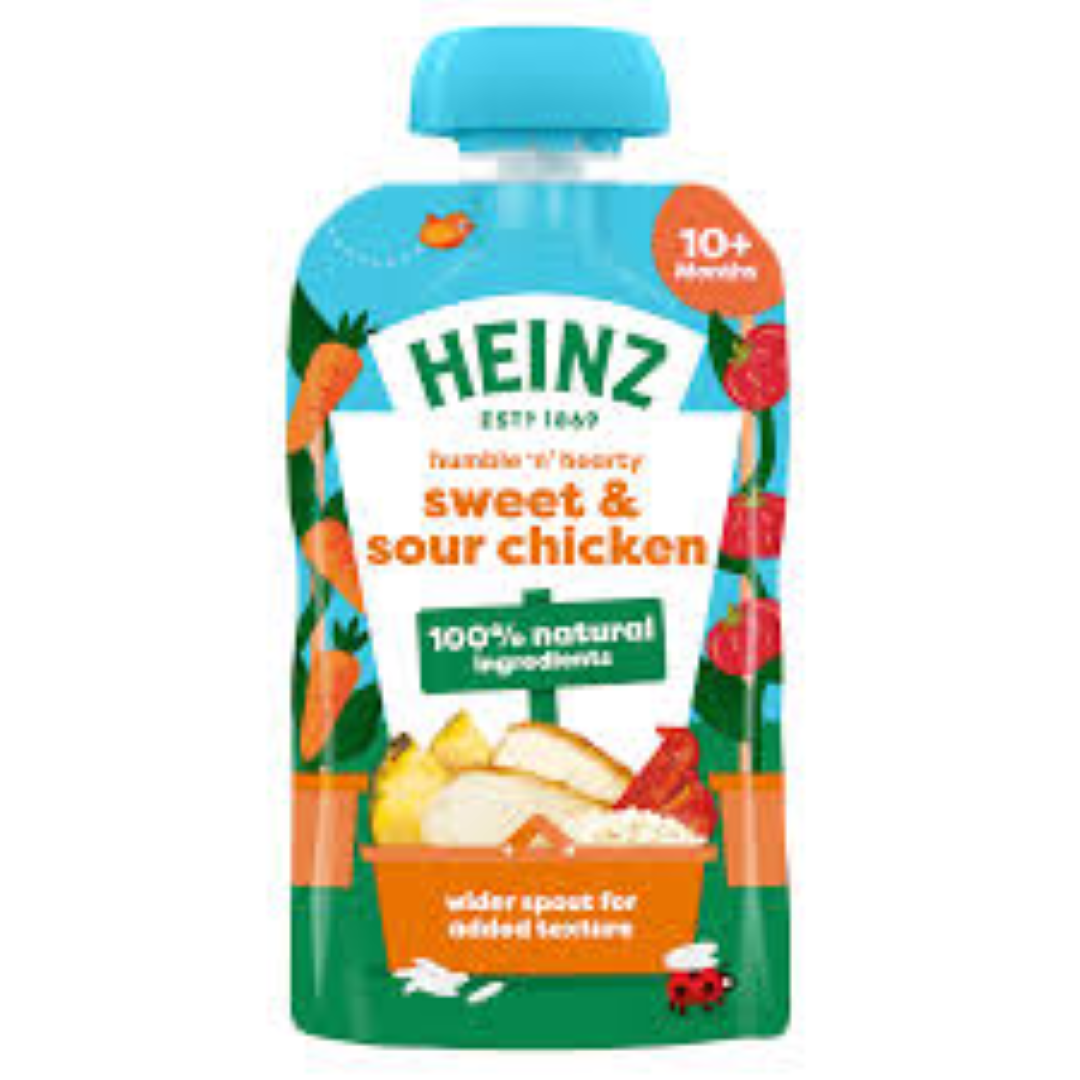 HEINZ SWEET N SOUR CHICKEN BABY FOOD 200G
